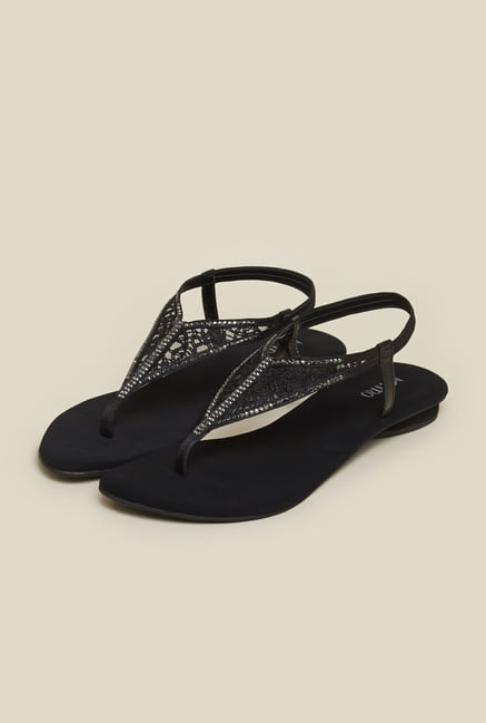 Metro Black Back Strap Sandals Metro Black Back Strap Sandals