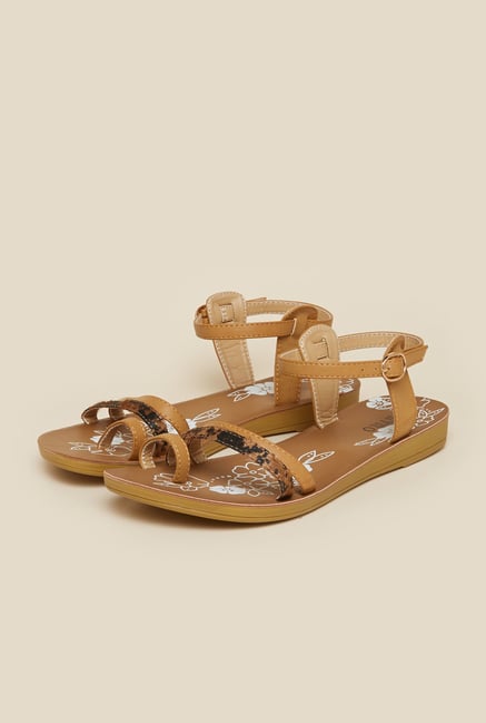 Metro Tan Back Strap Sandals Metro Tan Back Strap Sandals