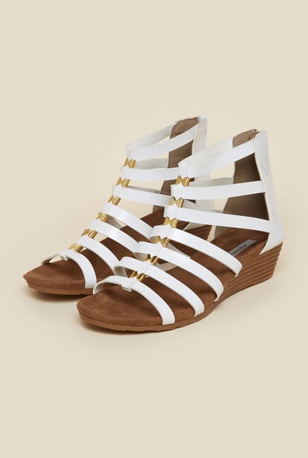 Metro White Back Zip Gladiators Metro White Back Zip Gladiators