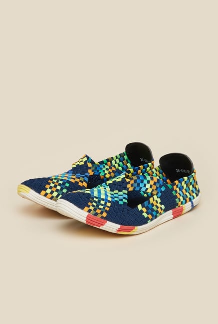 Metro Navy Slip-On Shoes Metro Navy Slip-On Shoes