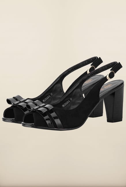 Tresmode Cesan Black Back Strap Sandals Tresmode Cesan Black Back Strap Sandals