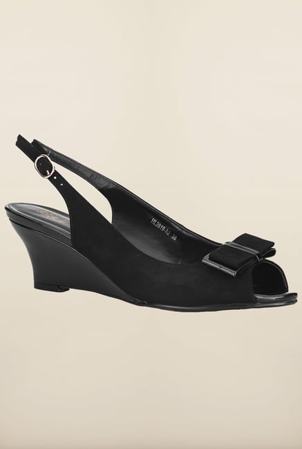 Tresmode Cewedge Black Wedges Tresmode Cewedge Black Wedges
