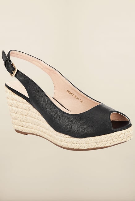 Tresmode Chwed Black Wedges Tresmode Chwed Black Wedges