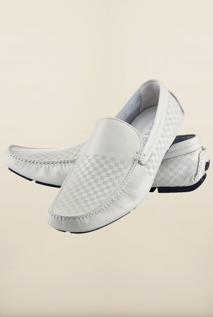 Tresmode Jinloaf White Loafers Tresmode Jinloaf White Loafers