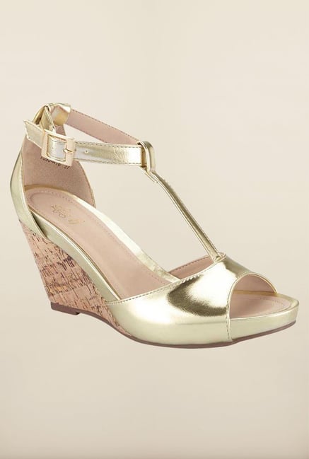 Tresmode Charstrap Gold Wedges Tresmode Charstrap Gold Wedges