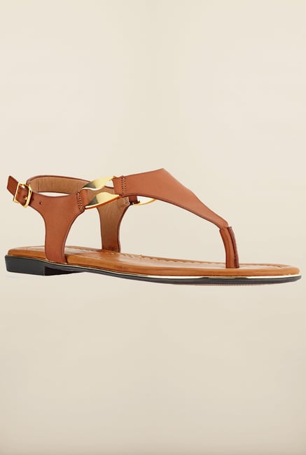 Tresmode Rerun Camel Flat Sandals Tresmode Rerun Camel Flat Sandals