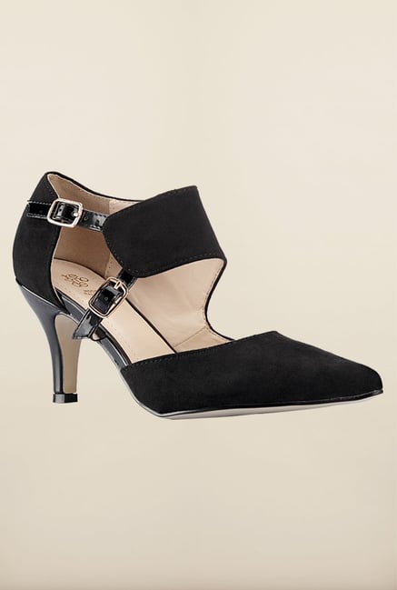 Tresmode Coglam Black Ankle Strap Sandals Tresmode Coglam Black Ankle Strap Sandals