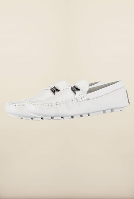 Tresmode Savcirc White Loafers Tresmode Savcirc White Loafers