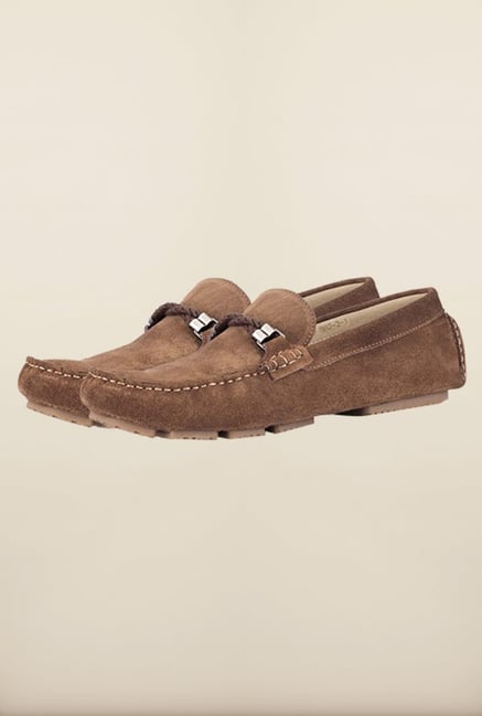 Tresmode Smocroped Brown Loafers Tresmode Smocroped Brown Loafers