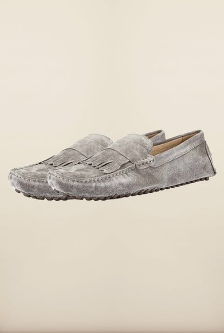 Tresmode Sfrill Grey Loafers Tresmode Sfrill Grey Loafers