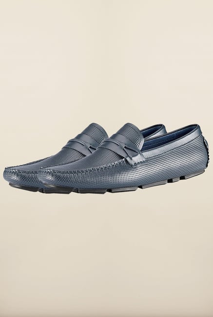 Tresmode Navy Jinstrip Navy Loafers Tresmode Navy Jinstrip Navy Loafers