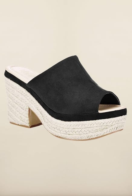Tresmode Cecepadrial Black Wedges Tresmode Cecepadrial Black Wedges
