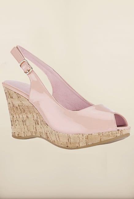 Tresmode Jotrend Pink Wedges Tresmode Jotrend Pink Wedges