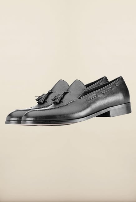 Tresmode Billfrill Black Moccasins Tresmode Billfrill Black Moccasins