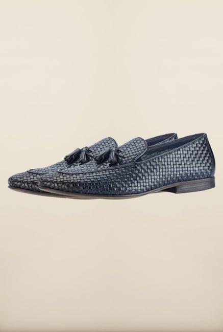 Tresmode Bemesh Navy Loafers Tresmode Bemesh Navy Loafers