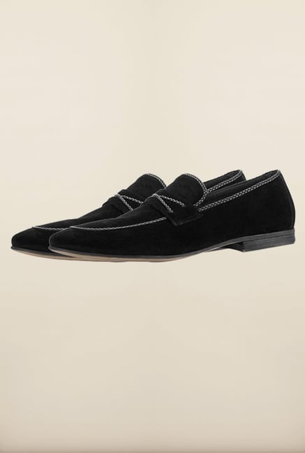 Tresmode Besuede Black Loafers Tresmode Besuede Black Loafers