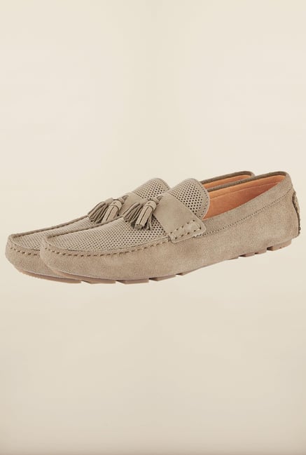 Tresmode Jsuede Beige Loafers Tresmode Jsuede Beige Loafers