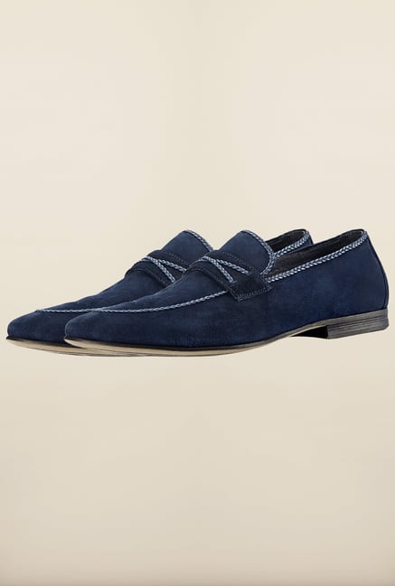 Tresmode Besuede Navy Loafers Tresmode Besuede Navy Loafers