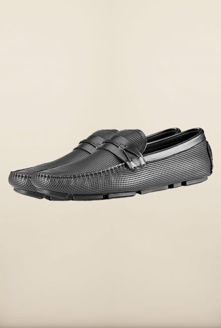 Tresmode Jinstrip Black Loafers Tresmode Jinstrip Black Loafers