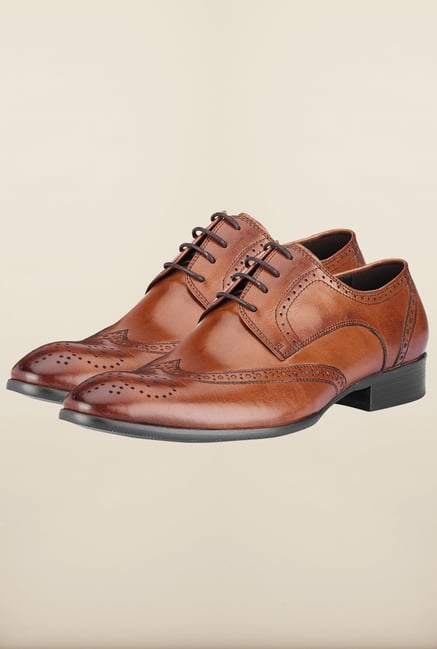 Tresmode Miamen Tan Brogue Shoes Tresmode Miamen Tan Brogue Shoes