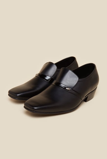 Metro Black Leather Formal Shoes Metro Black Leather Formal Shoes