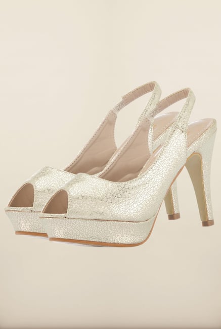 Tresmode Kchoo Gold Stilettos Tresmode Kchoo Gold Stilettos