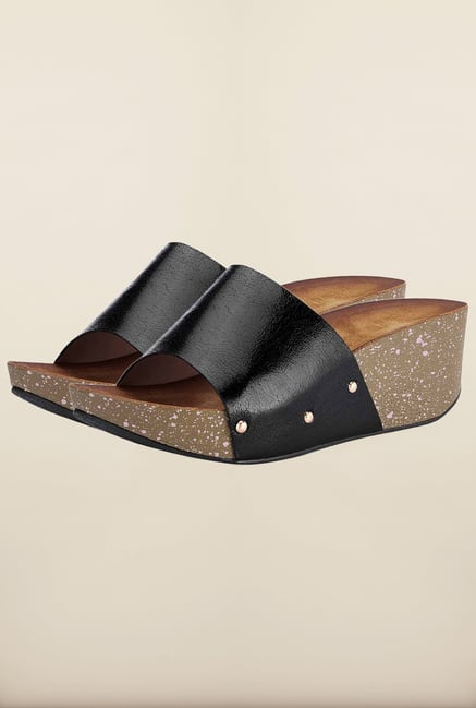 Tresmode Real Black Wedges Tresmode Real Black Wedges