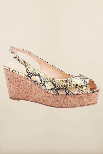 Tresmode Shywed Gold Wedges Tresmode Shywed Gold Wedges