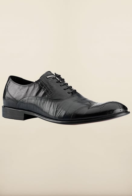 Tresmode Beroy Black Brogue Shoes Tresmode Beroy Black Brogue Shoes