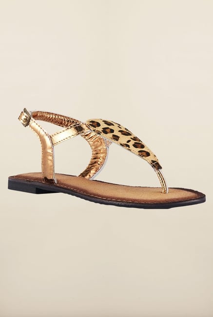 Tresmode Brown Flat Sandals Tresmode Brown Flat Sandals