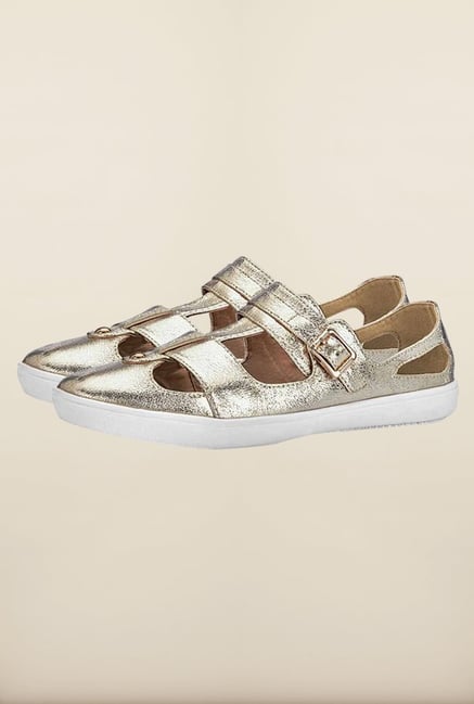 Tresmode Rometals Gold Moccasins Tresmode Rometals Gold Moccasins