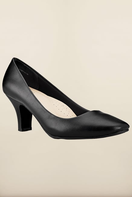 Tresmode Somilan Black Slide Shoes Tresmode Somilan Black Slide Shoes