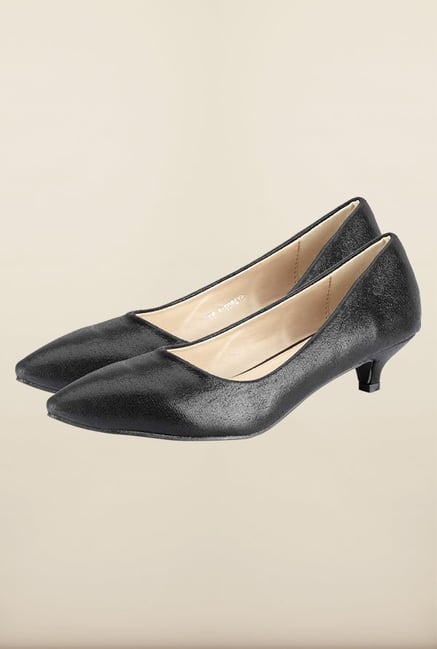 Tresmode Heump Black Slide Shoes Tresmode Heump Black Slide Shoes