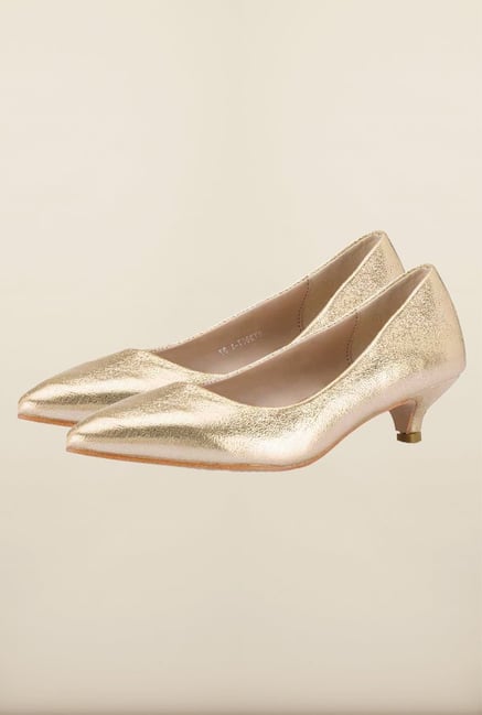Tresmode Heump Gold Slide Shoes Tresmode Heump Gold Slide Shoes