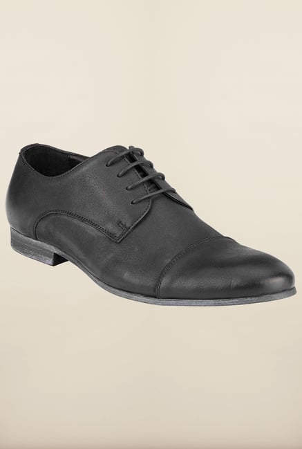 Tresmode Hungo Black Derby Shoes Tresmode Hungo Black Derby Shoes