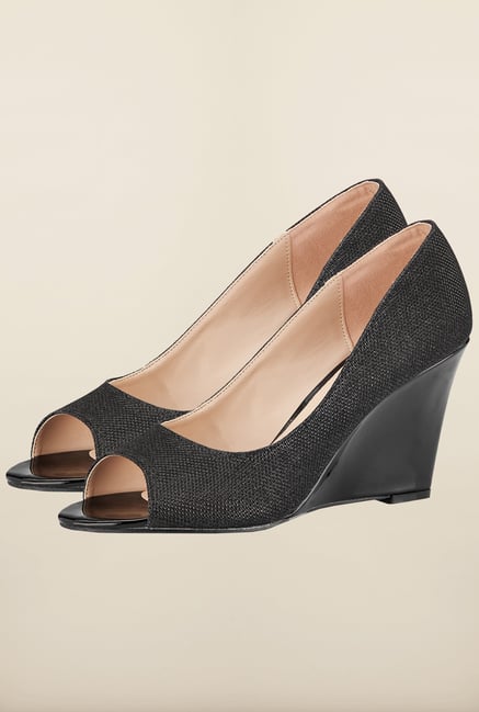 Tresmode Charmedge Black Wedges Tresmode Charmedge Black Wedges