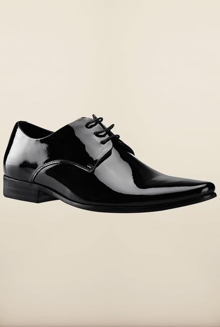 Tresmode Hongpat Black Derby Shoes Tresmode Hongpat Black Derby Shoes
