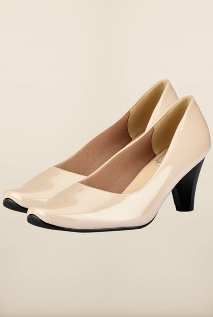 Tresmode Bepum Beige Slide Shoes Tresmode Bepum Beige Slide Shoes