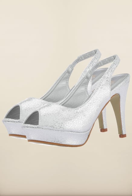 Tresmode Kchoo Silver Stilettos Tresmode Kchoo Silver Stilettos