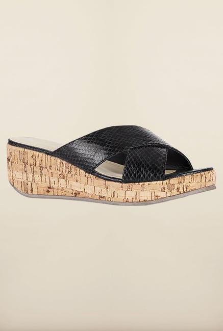 Tresmode Ceprint Black Wedges Tresmode Ceprint Black Wedges