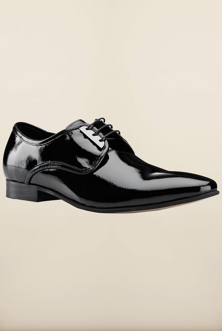 Tresmode Coshi Black Derby Shoes Tresmode Coshi Black Derby Shoes