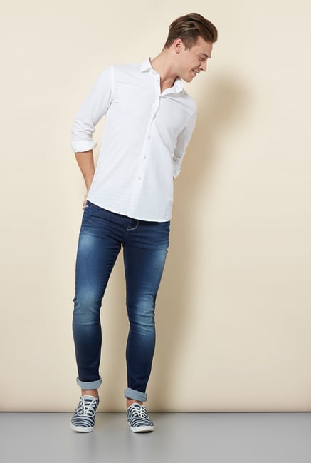 Integriti Dark Blue Lightly Washed Jeans Integriti Dark Blue Lightly Washed Jeans