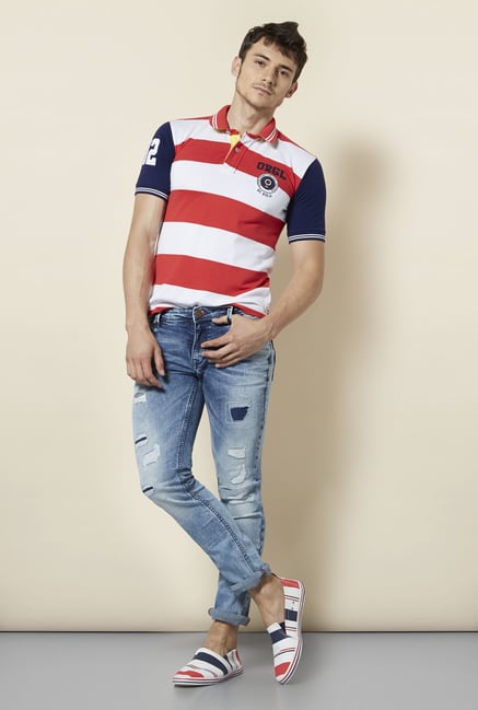 Integriti Blue Tattered Jeans Integriti Blue Tattered Jeans