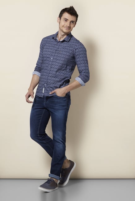 Integriti Navy Slim Fit Shirt Integriti Navy Slim Fit Shirt