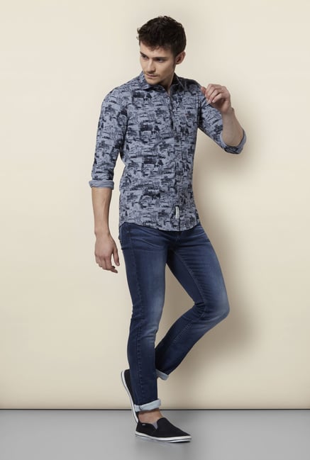 Integriti Grey Slim Fit Shirt Integriti Grey Slim Fit Shirt