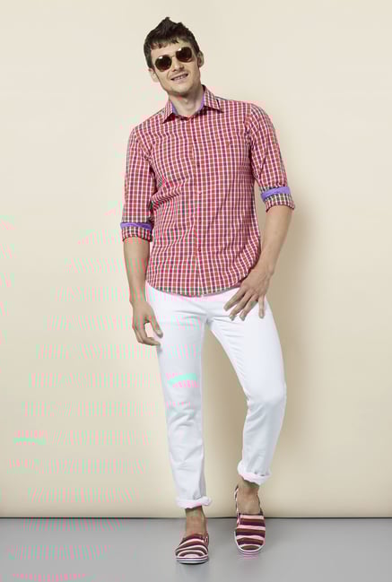 Integriti Red Checks Shirt Integriti Red Checks Shirt