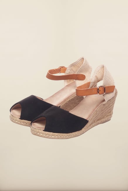 Pavers England Black Wedges Pavers England Black Wedges