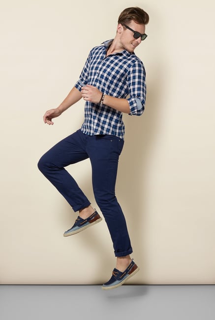 Integriti Navy Solid Jeans Integriti Navy Solid Jeans