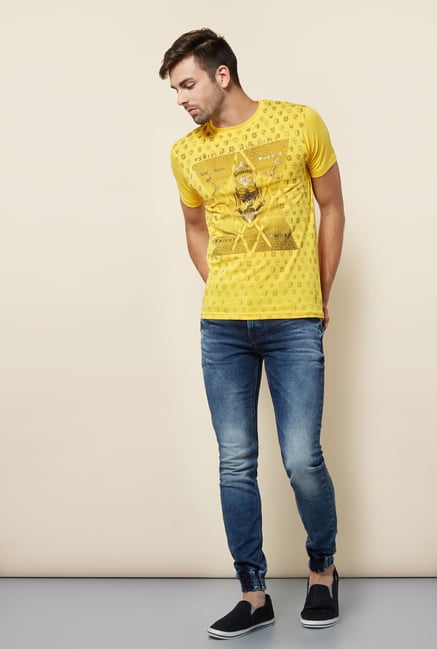 Integriti Blue Heavily Washed Jeans Integriti Blue Heavily Washed Jeans