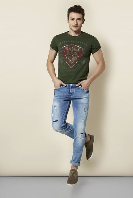 Integriti Blue Skinny Fit Jeans Integriti Blue Skinny Fit Jeans